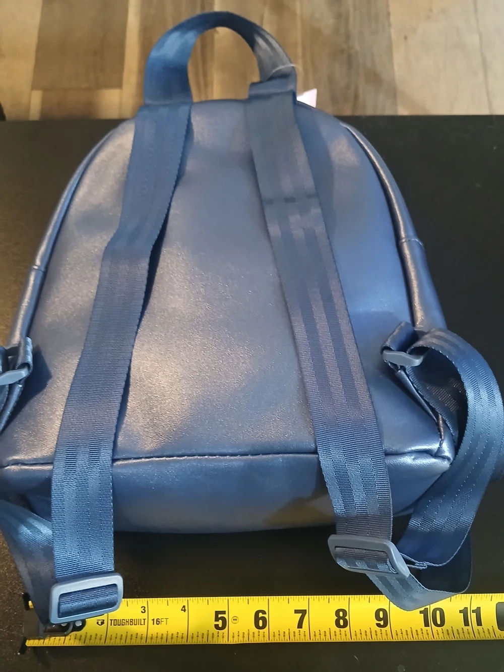 Disney Blue Castle Mini Backpack with Floral Accents